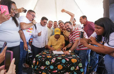 Dr. Pessoa inicia a regularização fundiária na Ocupação Lindalma Soares em Teresina